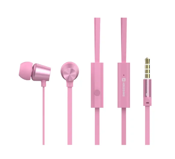 Swissten Žične Bubice DYNAMIC YS500 -Roze