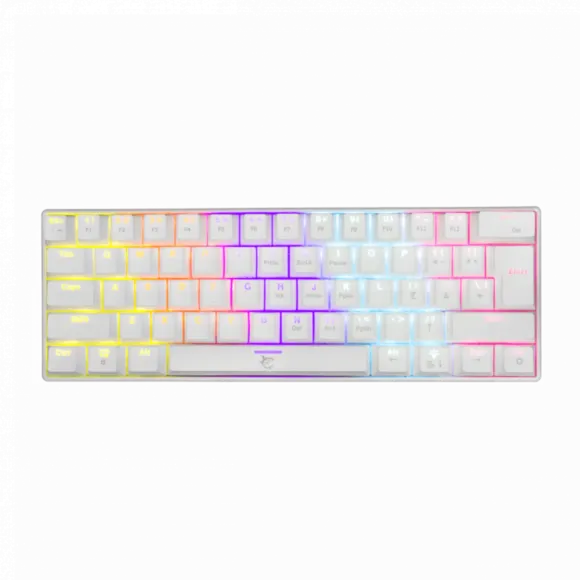 White Shark Tastatura GK 2022 - Bela