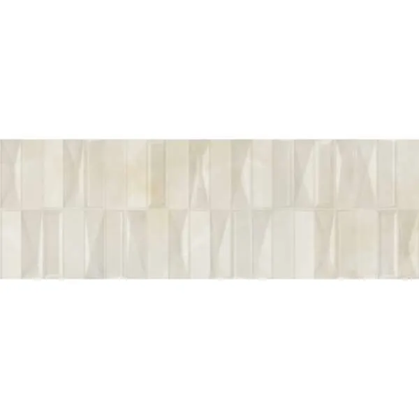 Ancona Ivory Geometric 20x60cm
