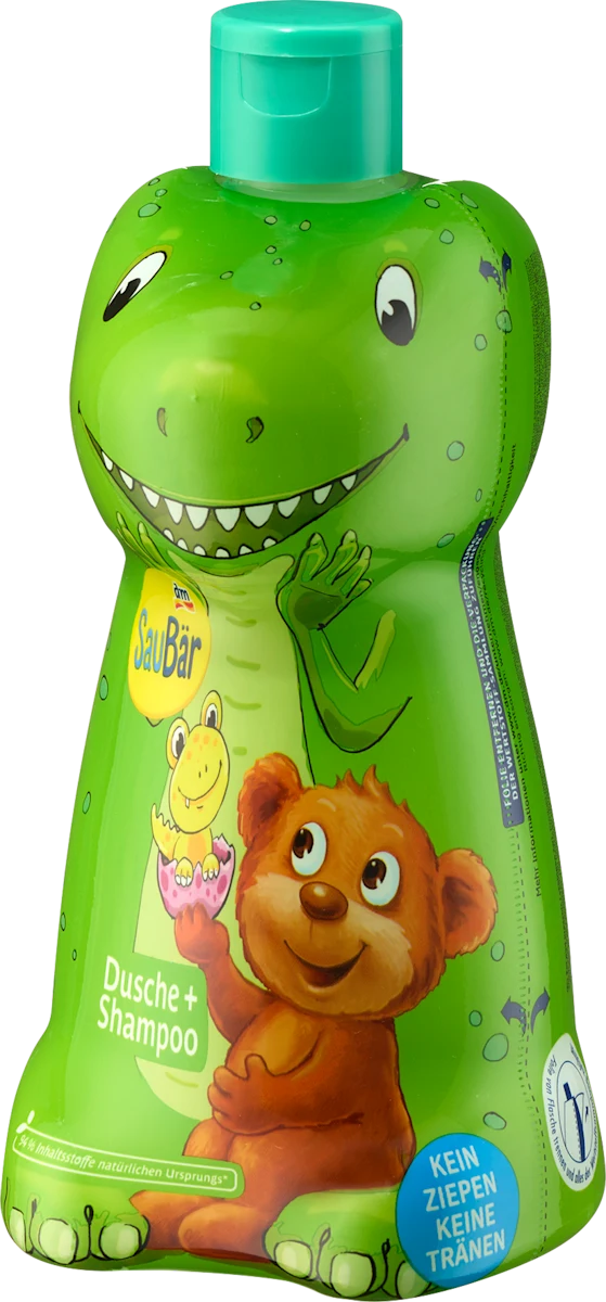 2in1 gel za tuširanje i šampon Dino, 400 ml