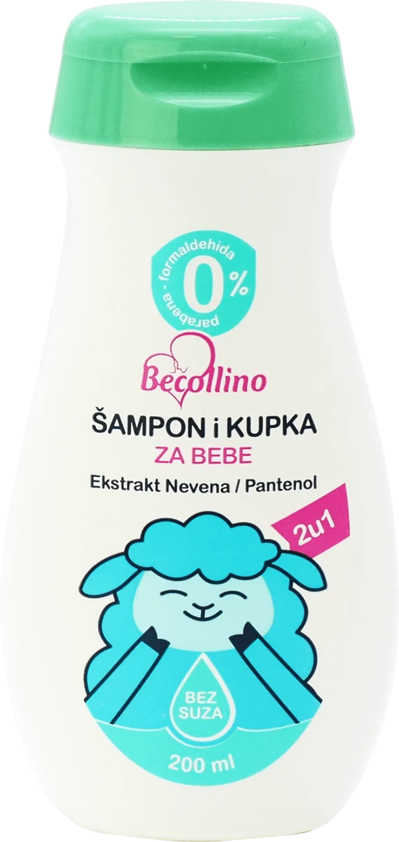 Šampon i kupka za bebe, 200 ml