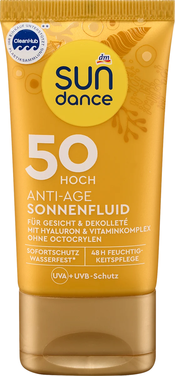 ANTI-AGE fluid za zaštitu od sunca za lice i dekolte, SPF 50, 50 ml