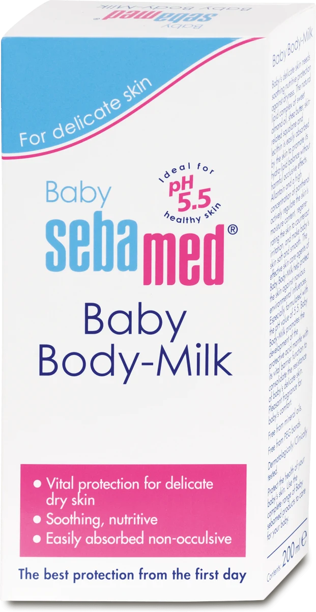 Baby mleko za telo, 200 ml