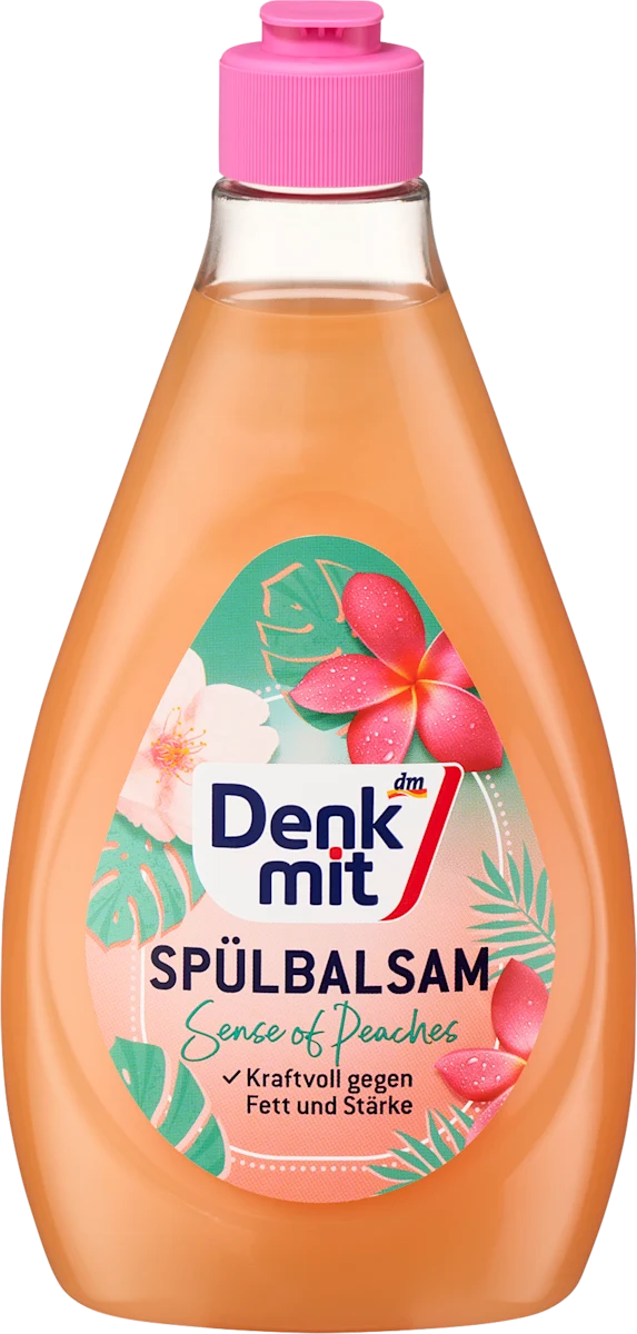 Balzam za pranje sudova Sense of Peaches, 500 ml