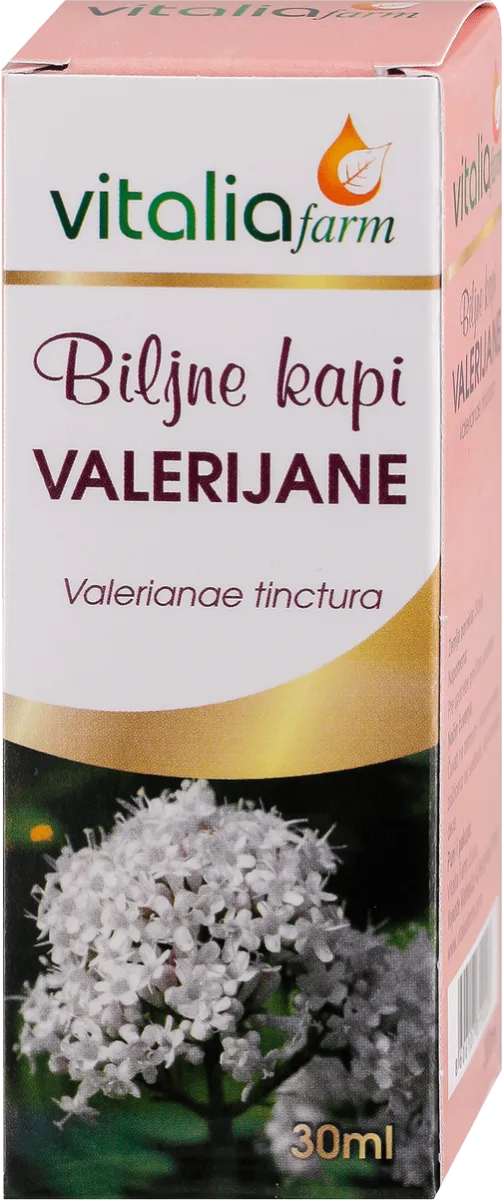 Biljne kapi - VALERIJANA, 30 ml