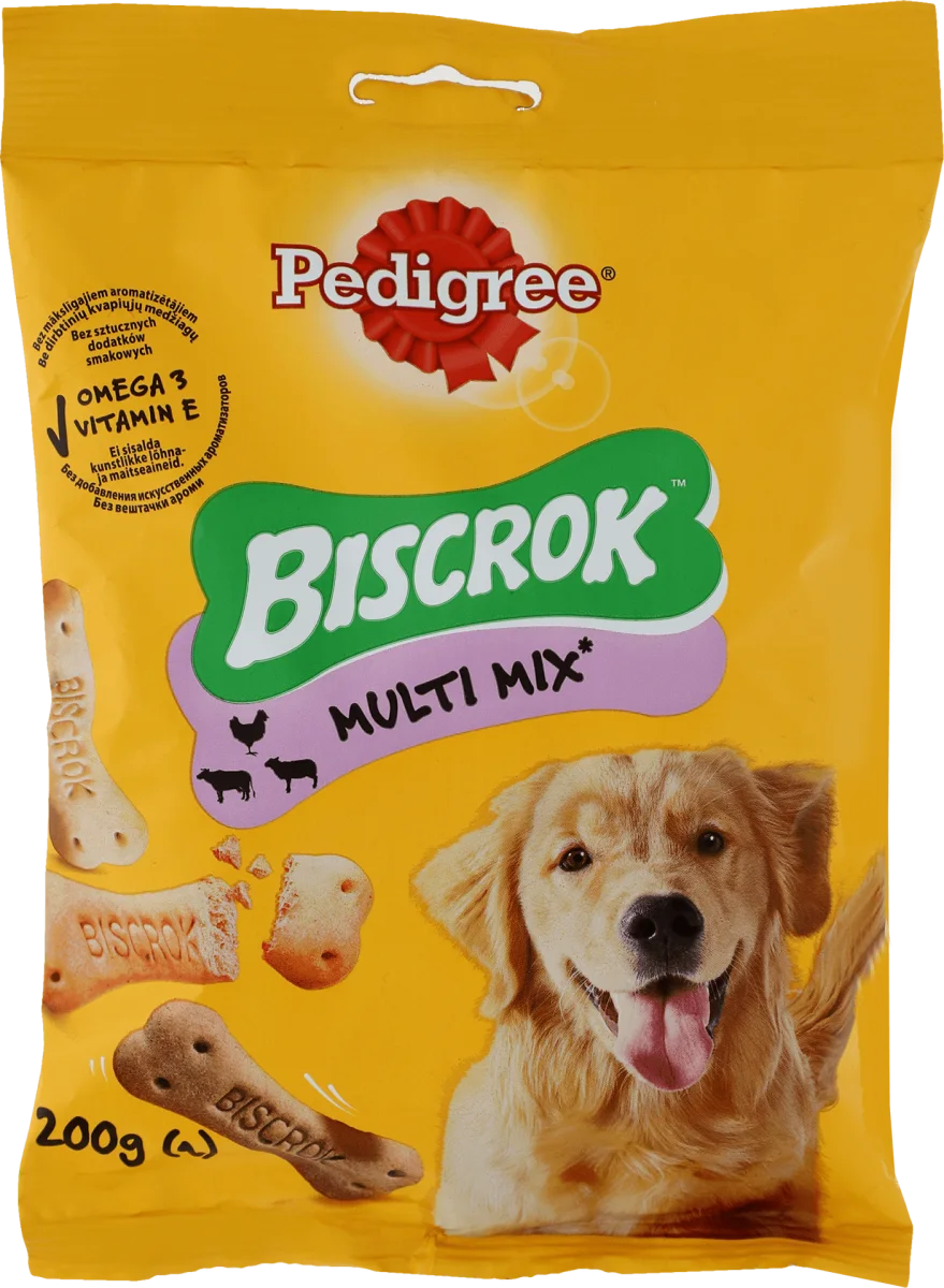 BISCROCK MULTI MIX keksići za sve uzraste pasa – ukus mesa, 200 g
