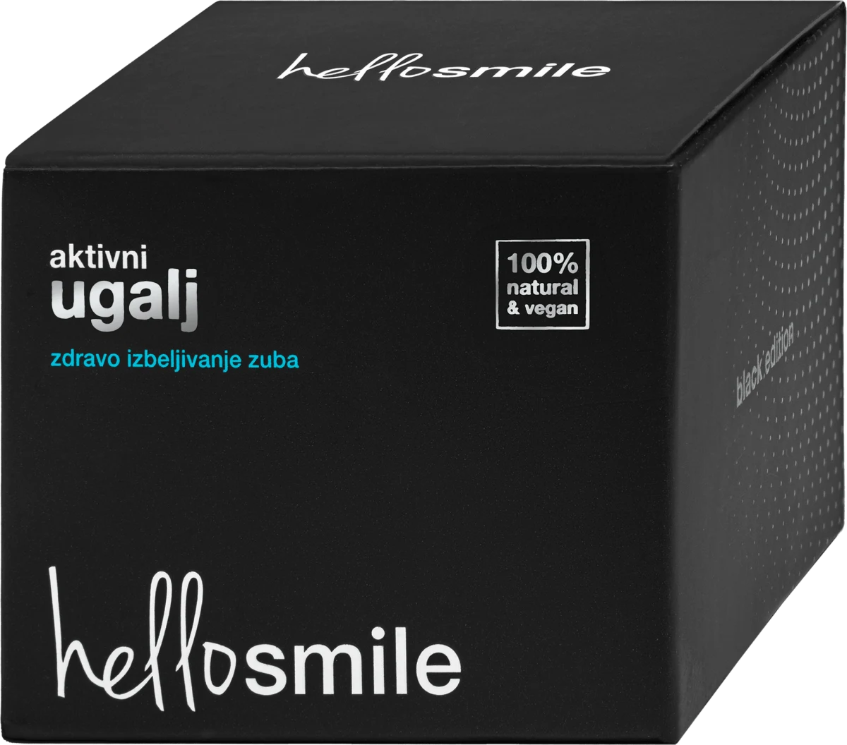 black edition - aktivni ugalj, 17 g