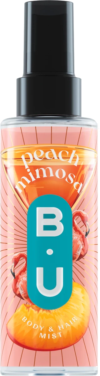 Body mist peach mimosa, 200 ml