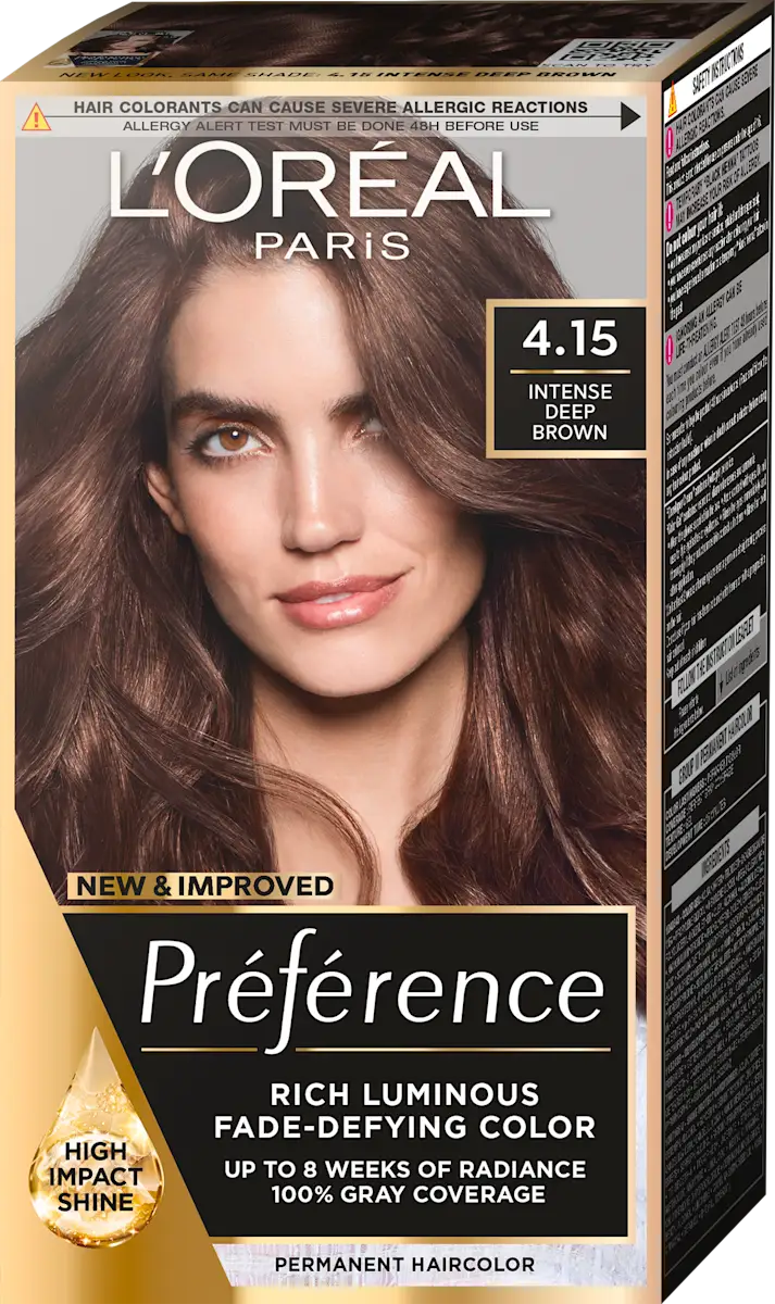 Boja za kosu - 4.15 Intense Deep Brown, 1 kom
