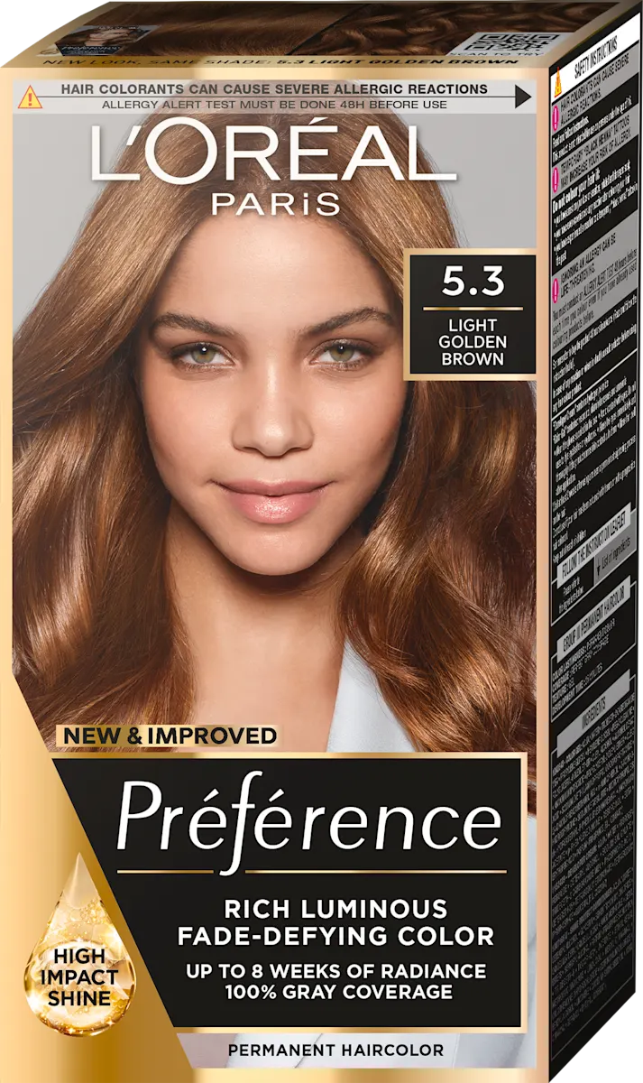 Boja za kosu - 5.3 Light Golden Brown, 1 kom
