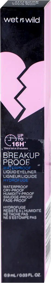 BREAKUP PROFF tečni ajlajner - crni, 0,9 ml