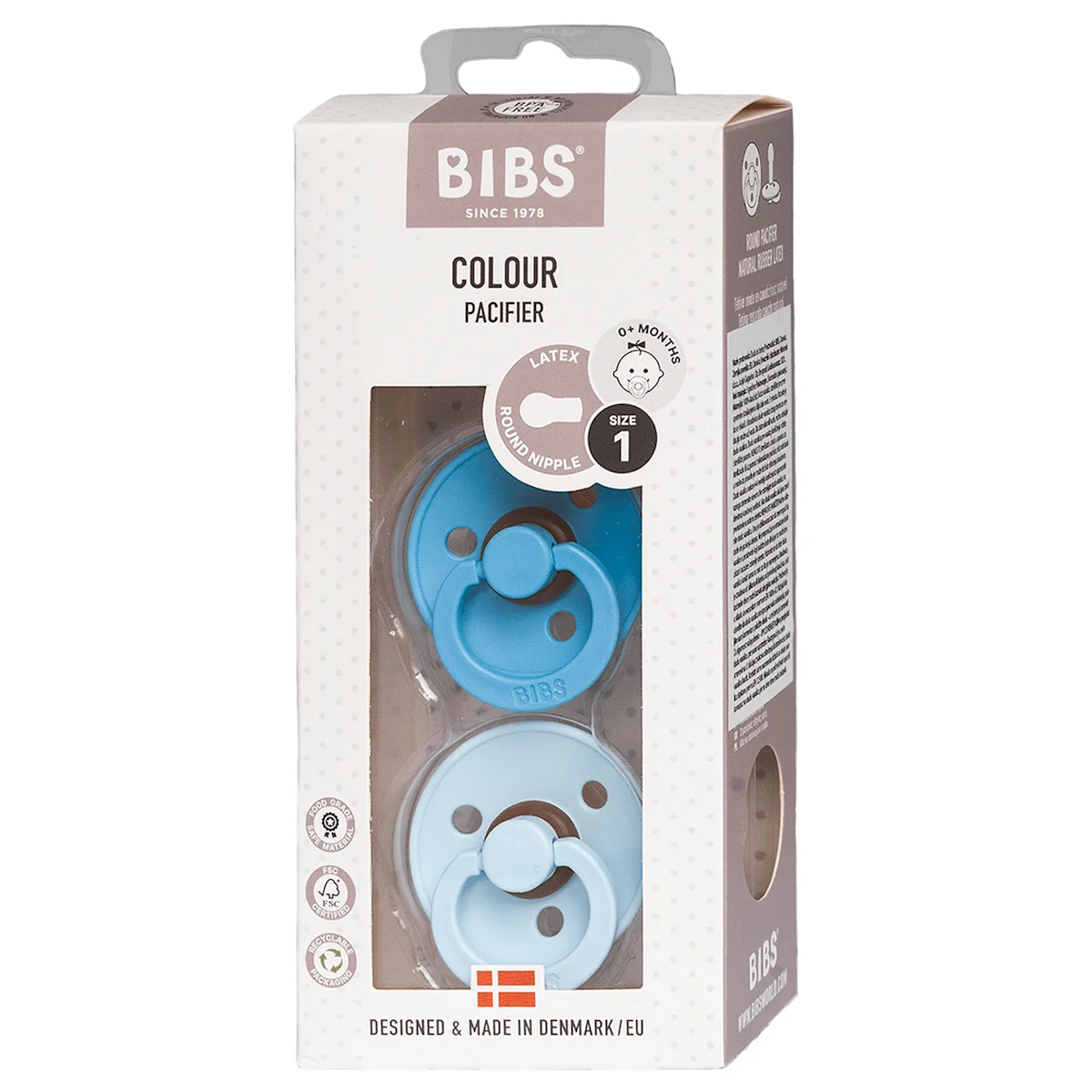 COLOUR varalice za bebe, Sky Blue/Baby Blue, od 0 do 6 mesesci, 2 kom