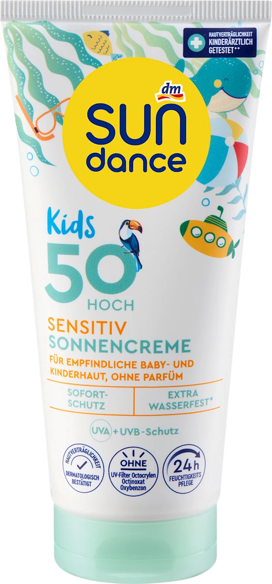 Dečija krema za sunčanje Sensitive SPF 50, 100 ml