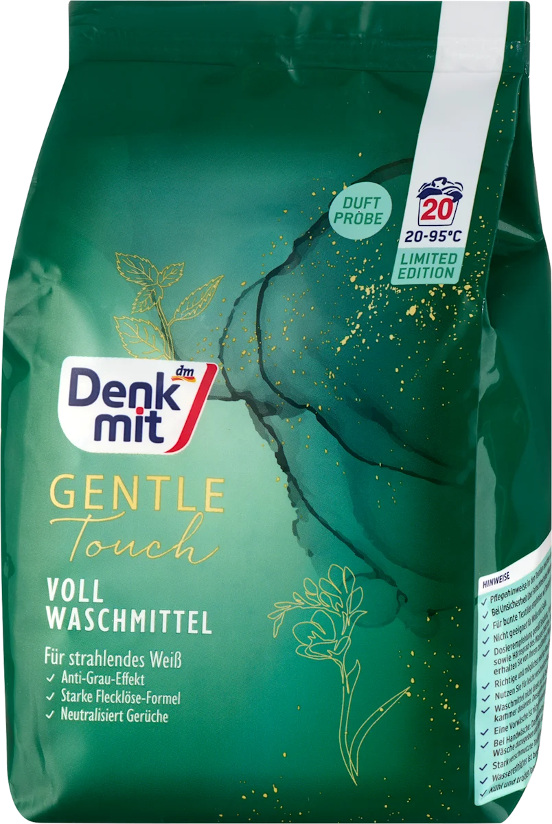 Detergent za beli veš Gentle Touch, 1,3 kg