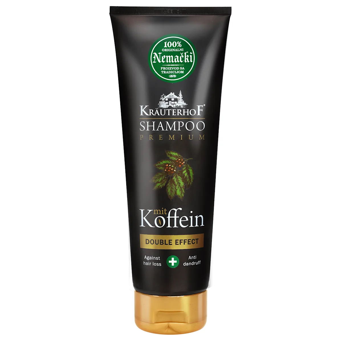 DOUBLE EFFEKT - kofeinski šampon, 250 ml