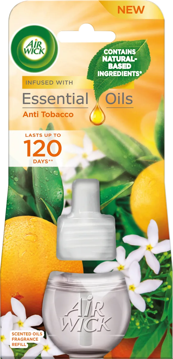 Essential Oils dopuna za električni osveživač prostora - Anti Tobacco, 19 ml