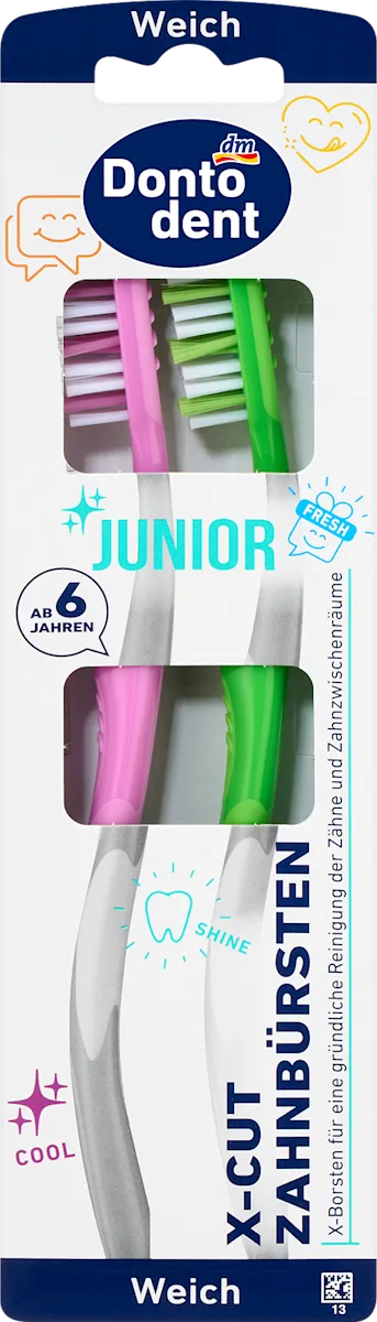 Četkica za zube - junior, više vrsta, 1 kom