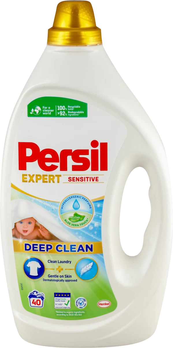 EXPERT DEEP CLEAN tečni detergent za veš - sensitive, 1,8 l