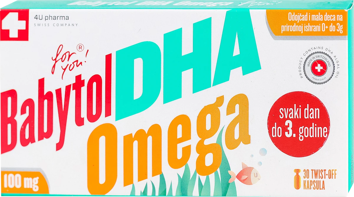 for you! Babytol DHA Omega,twist off kapsule, 30 kom