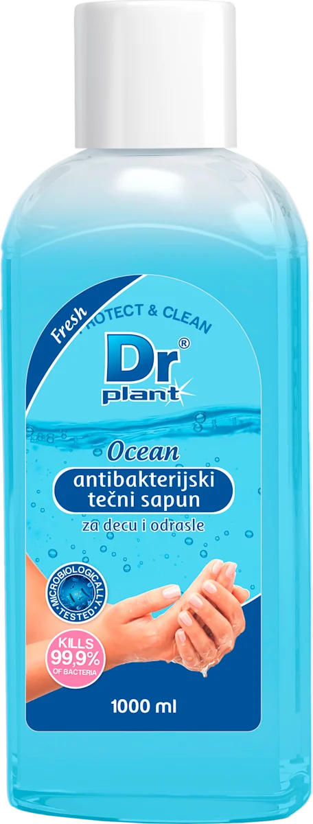 Fresh PROTECT & CLEAN antibakterijski tečni sapun - Ocean, 1.000 ml