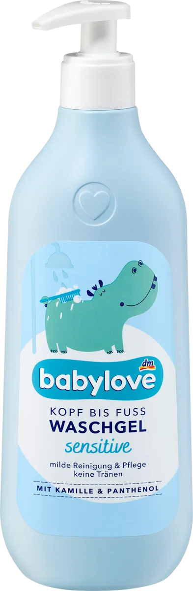 Gel za kupanje - sensitive, kamilica i pantenol, 500 ml