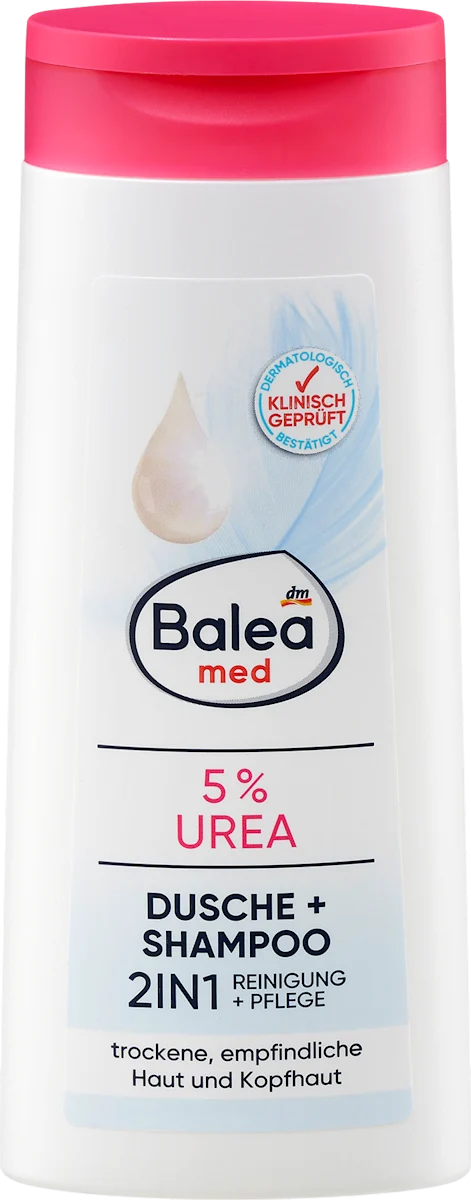 Gel za tuširanje + šampon 2u1 - 5% Urea, 300 ml