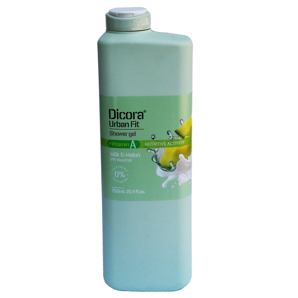 Gel za tuširanje - vitamin A, mleko i dinja, 750 ml