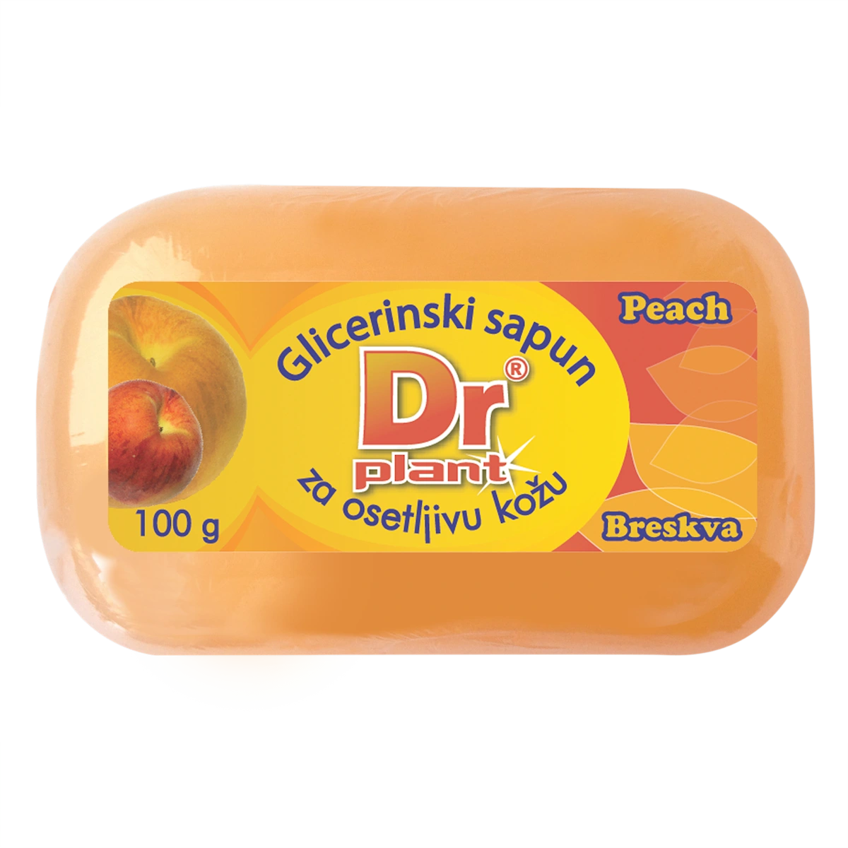 Glicerinski sapun- breskva, 100 g