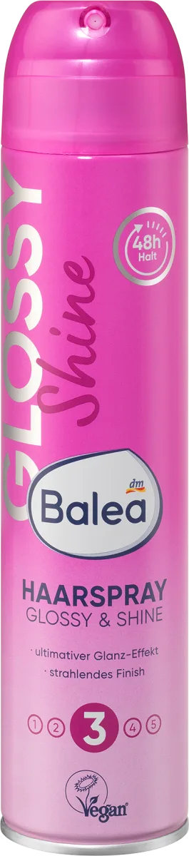 Glossy & Shine sprej za sjaj i učvršćivanje kose, 300 ml