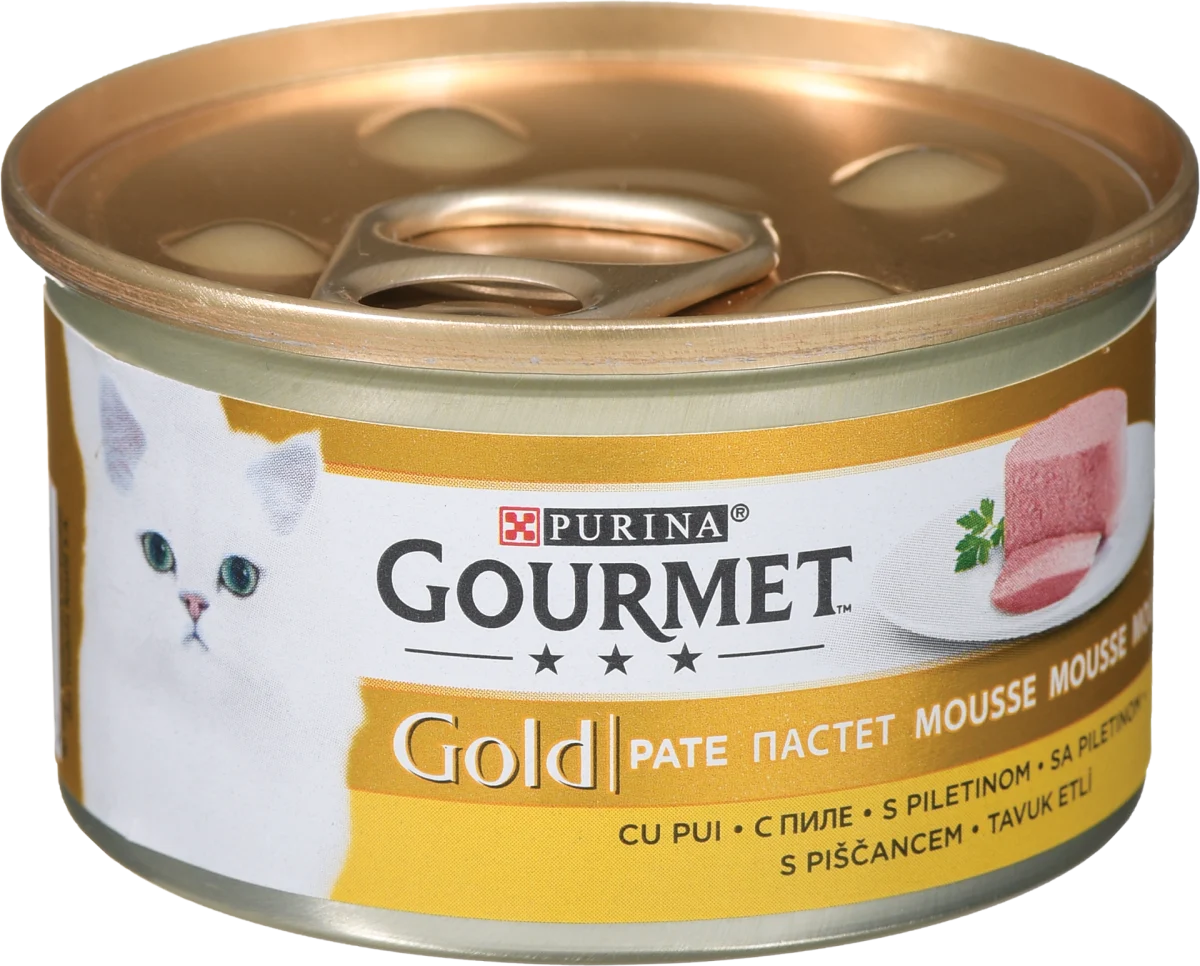 Gold pašteta za odrasle mačke u konzervi - piletina, 85 g