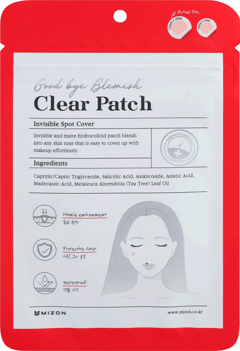 Good Bye Blemish Clear Patch - zaštitni flasteri za bubuljice, 44 kom