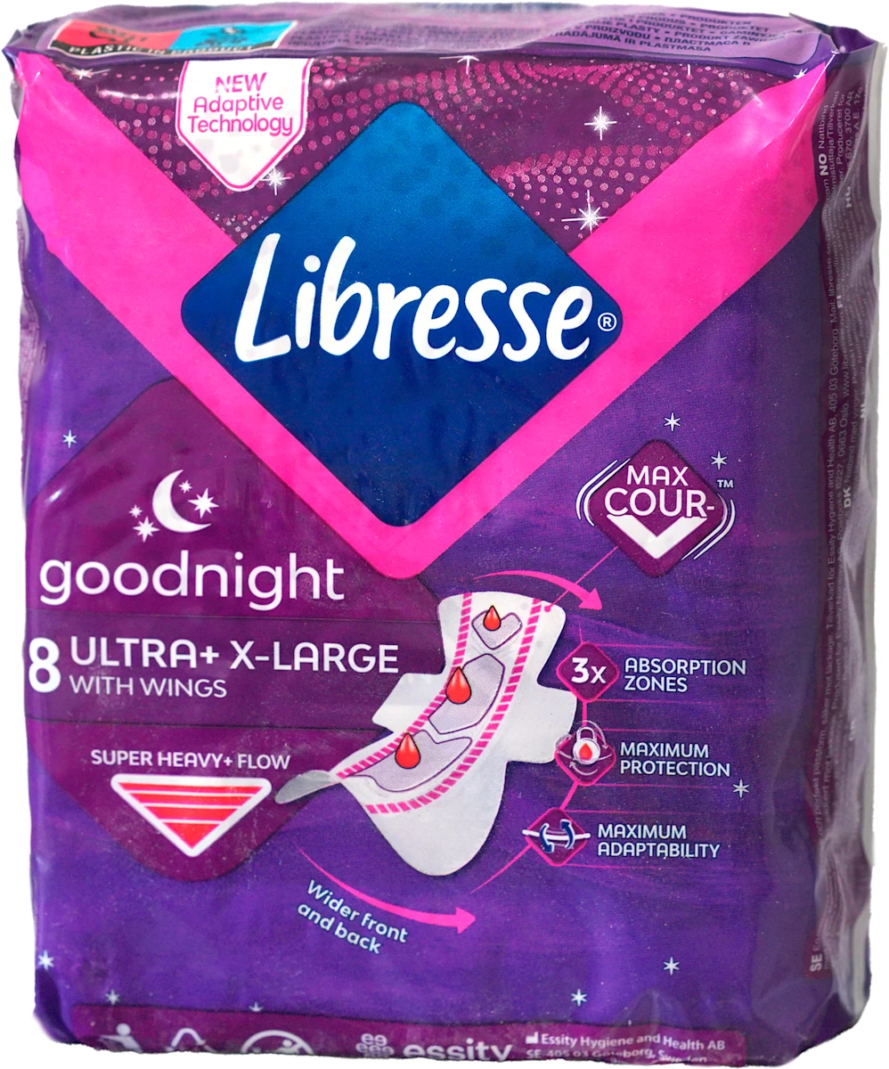 goodnight ULTRA+ X LARGE ulošci sa krilcima – ultra dugi, 8 kom