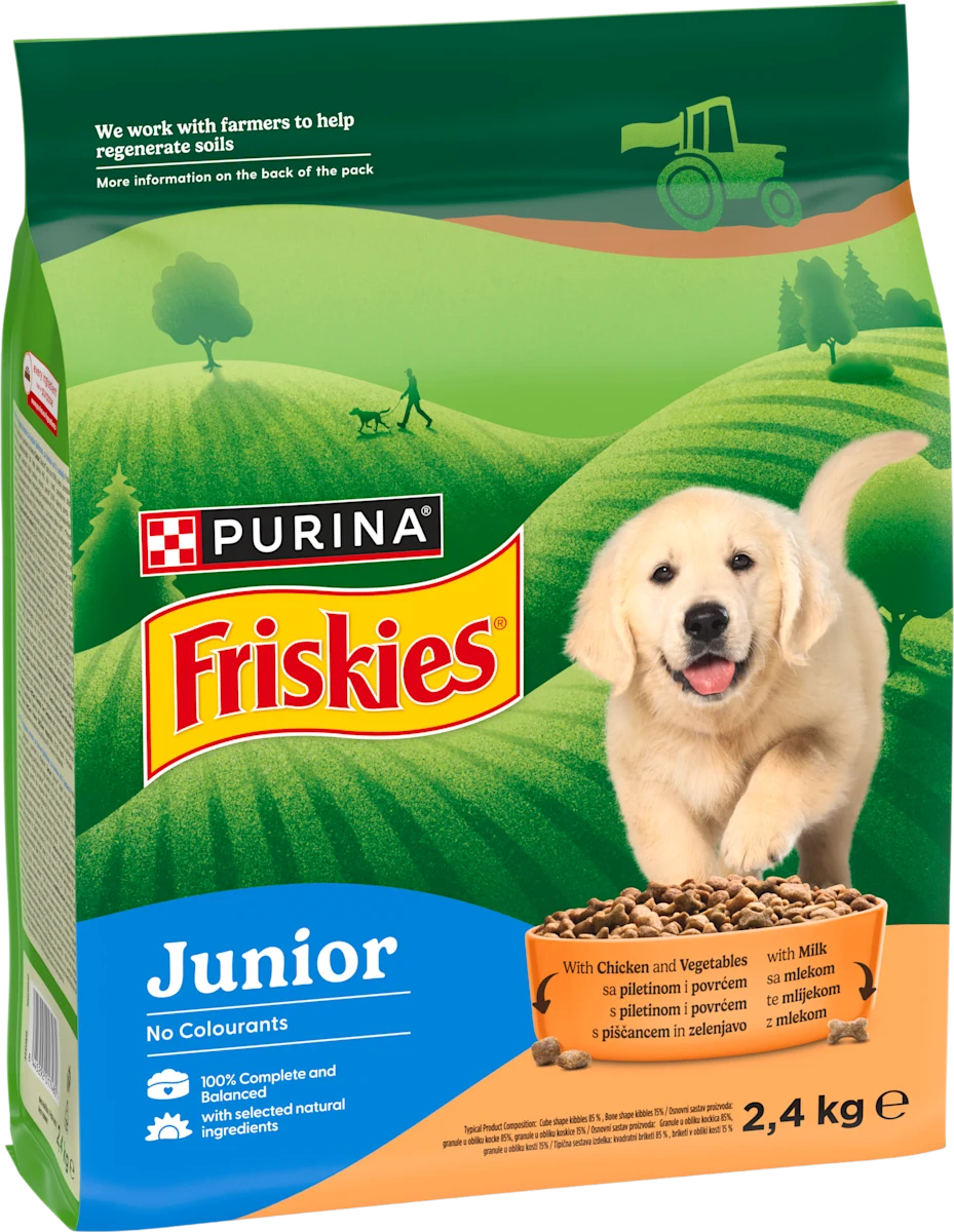 Granule za pse Junior, 2.400 g