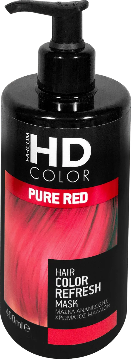 HD COLOR PURE RED - maska za kosu, 400 ml