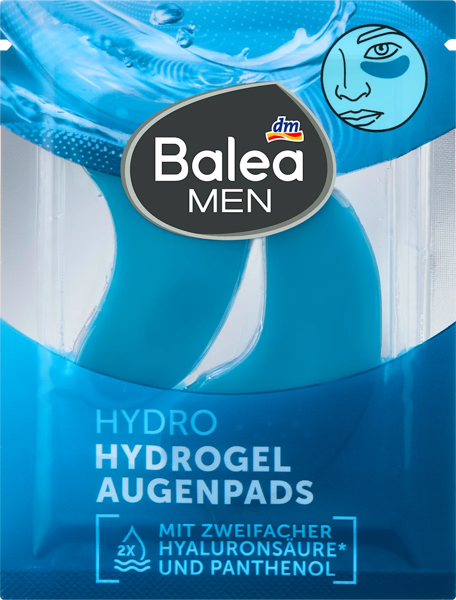 Hidrogel jastučići za oči, 2 kom