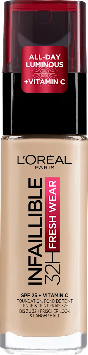 Infaillible 32H FRESH WEAR tečni puder – 130 Cool, SPF 25, 30 ml