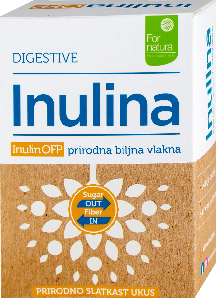 Inulina inulin OFP - biljna vlakna, 75 g