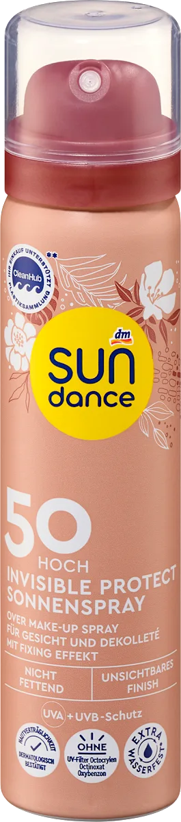INVISIBLE PROTECT sprej za zaštitu kože lica od sunca, SPF50, 75 ml