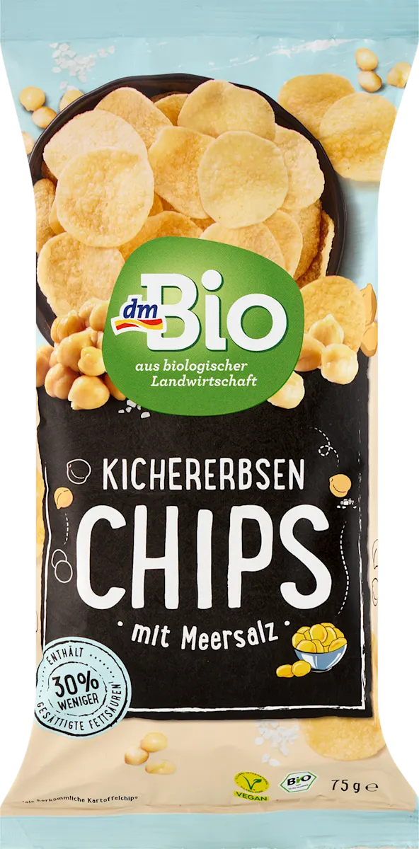 Čips proizvod od leblebije sa morskom solju, 75 g