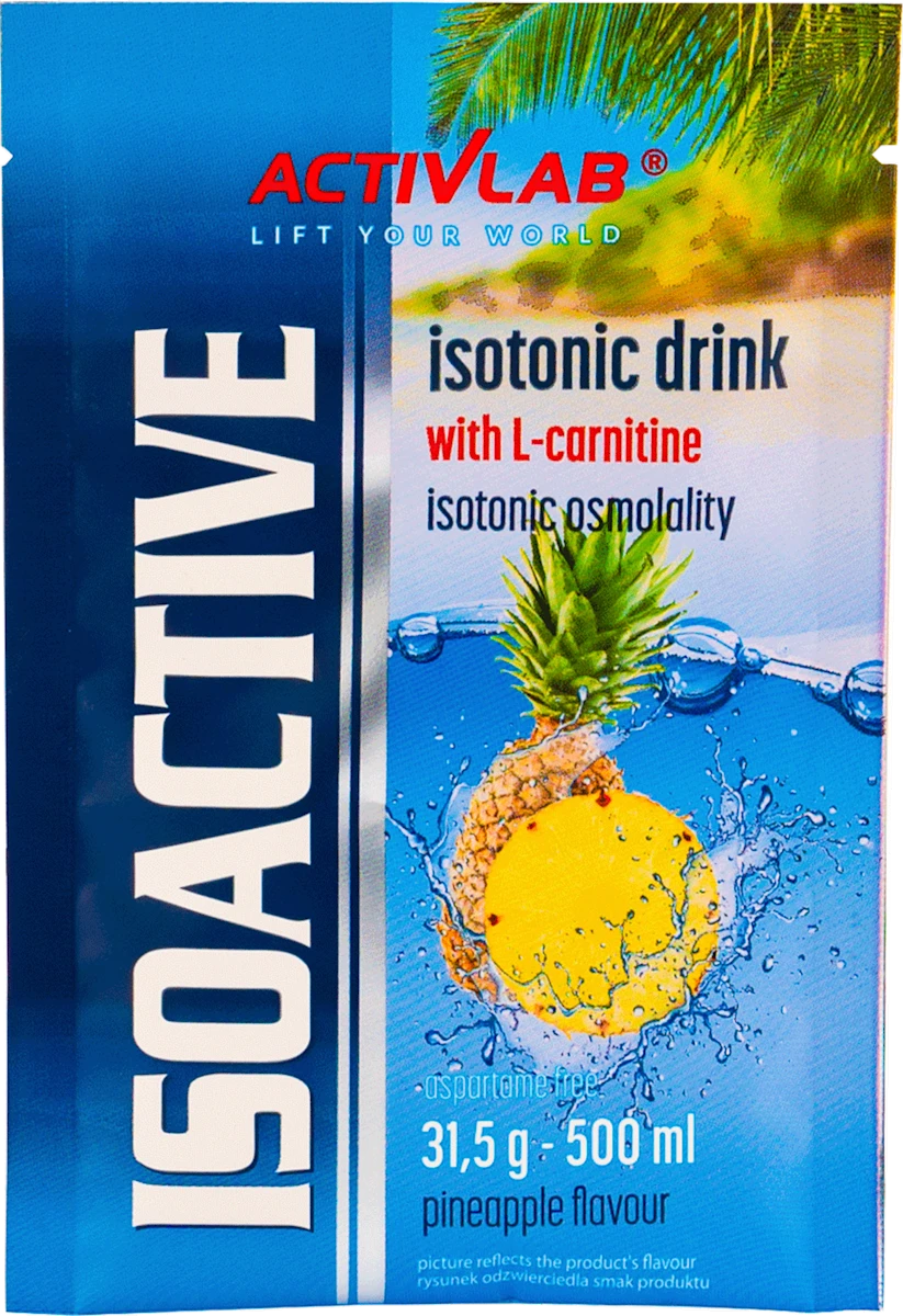 ISOACTIVE izotonični napitak - ananas, 31,5 g