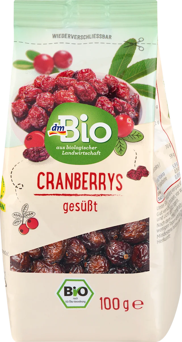 Kandirana brusnica, 100 g
