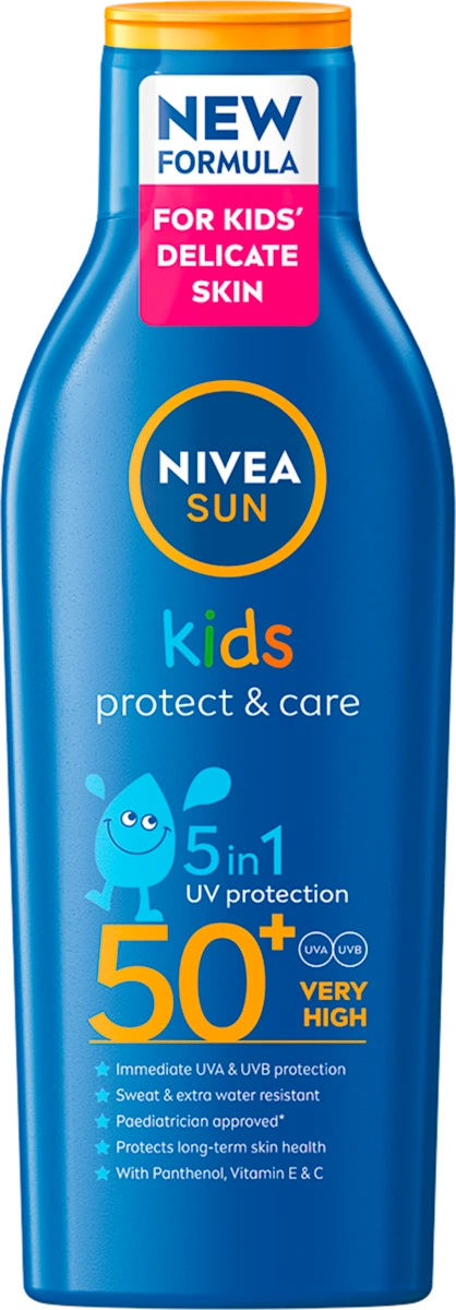 kids protect&care 5u1 losion za zaštitu dečije kože od sunca, SPF 50, 200 ml