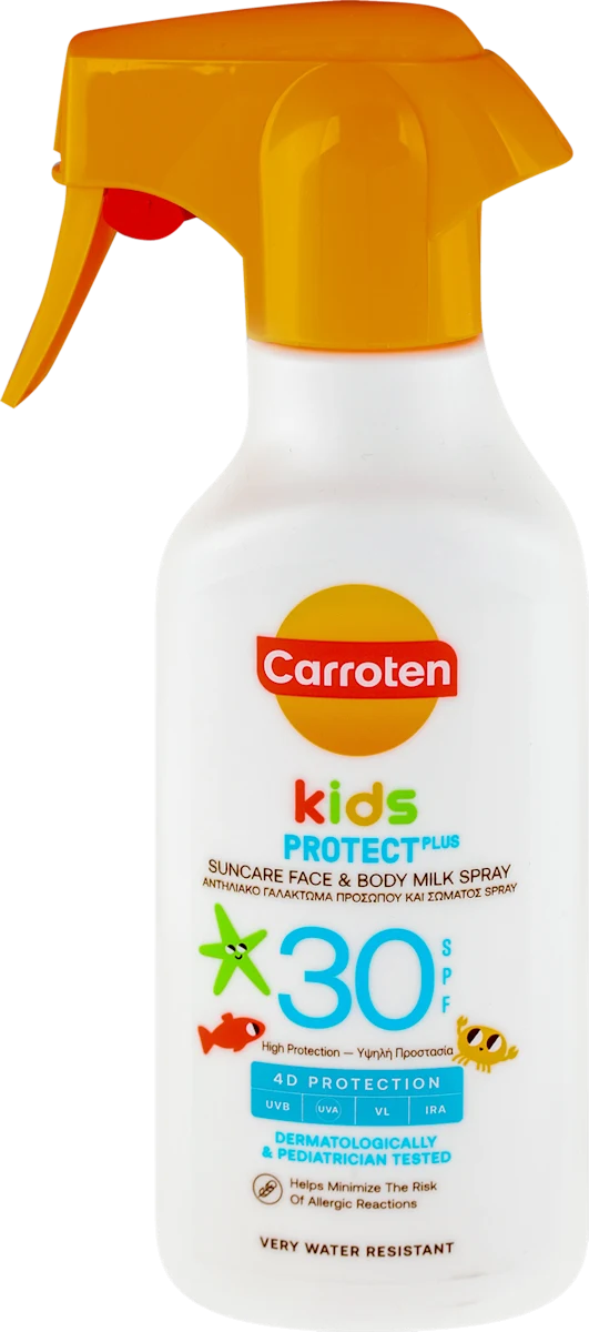 kids SENSITIVE mleko za zaštitu od sunca u spreju, SPF30, 270 kom