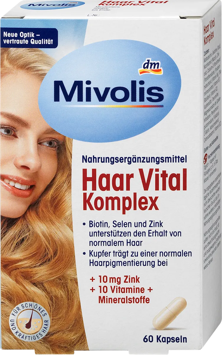 Kompleks vitamina za kosu, kapsule, dodatak ishrani, 26 g