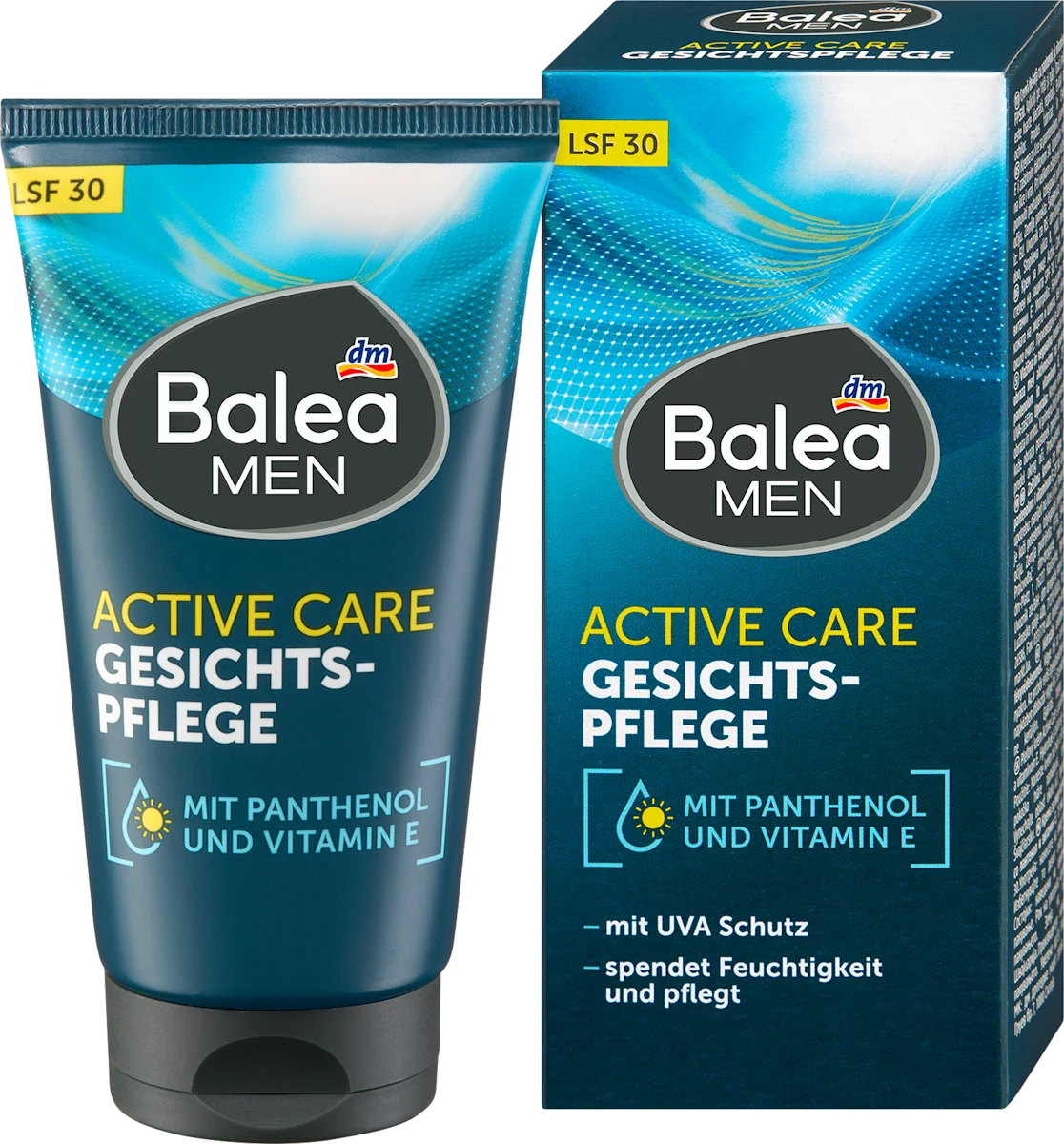 Krema za lice za muškarce, Active Care, sa pantenolom i vitaminom E, 75 ml