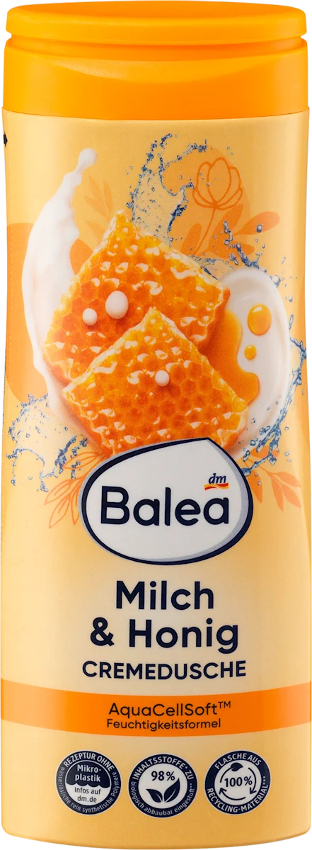 Kremasti gel za tuširanje - med i mleko