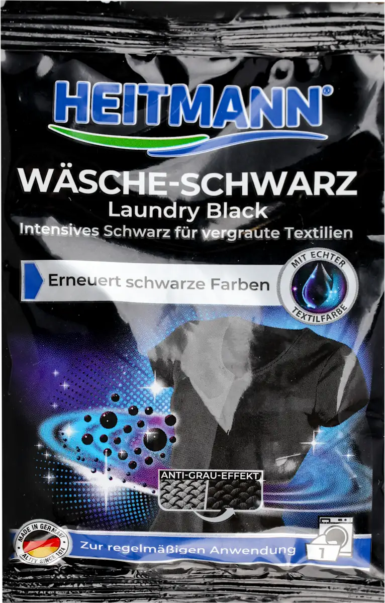 Laundry Black prah za crni veš za intenzivno crnu boju, 50 g