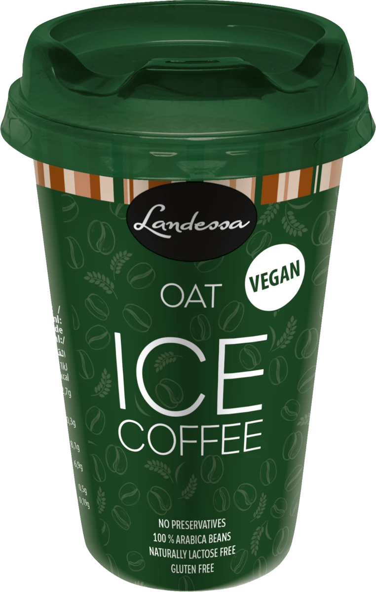 Ledena kafa sa ovsenim mlekom, 230 ml