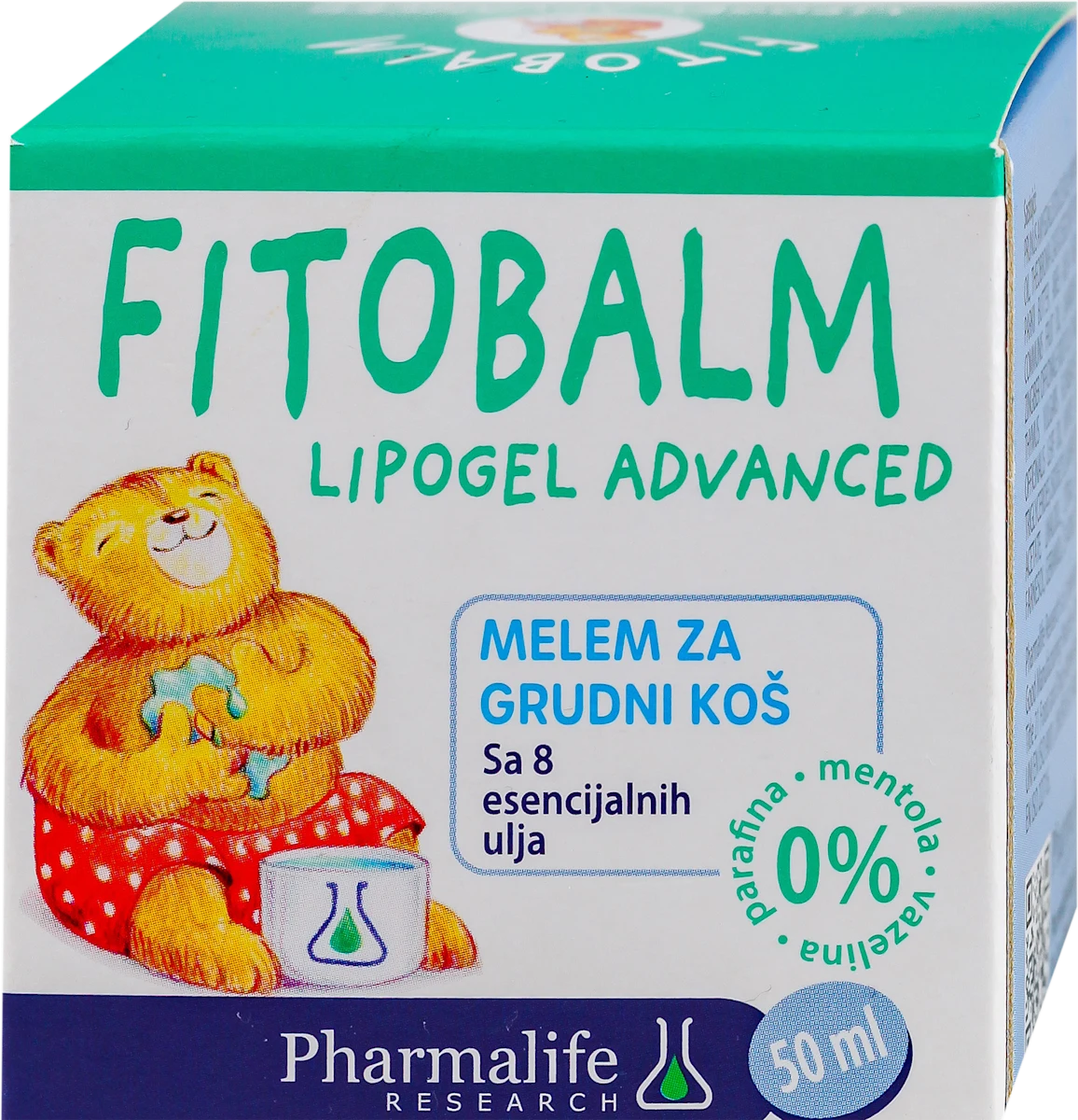 LIPOGEL ADVANCED melem za grudni koš, 50 ml