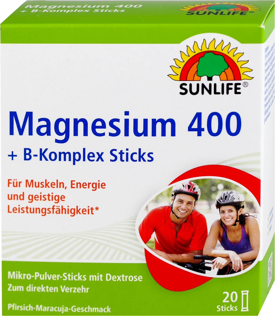 Magnesium 400 + B-komplex direkt u kesicama, 20 kom